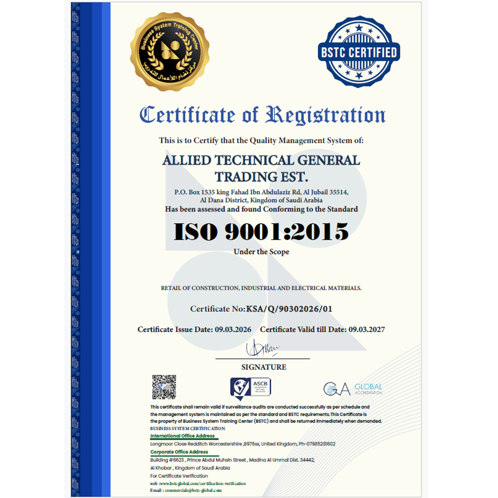 ISO 9001 : 2015